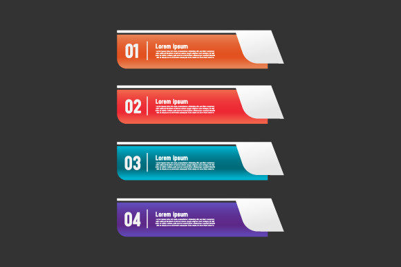 Colorful Element Design Infograph