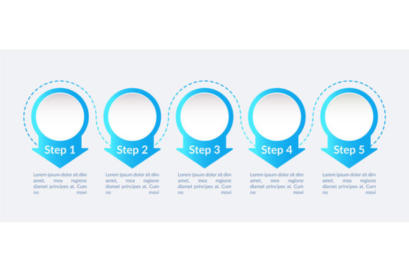 Corporate Vector Infographic Template for Graphics and Graphic Templates