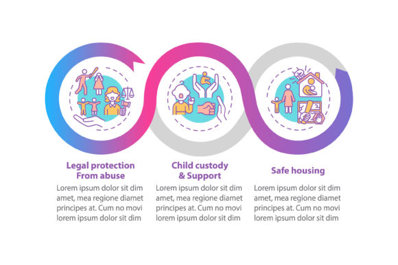 Domestic Violence Survivors Support Graphics