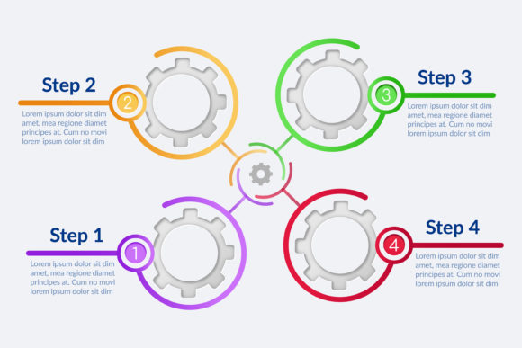 Goods Producing Vector Infographic