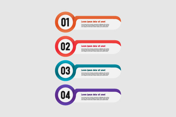 Infographic Banner Concept for Graphics Projects