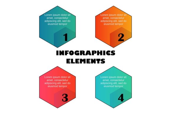 Infographic Template Design for Graphics and Infographics