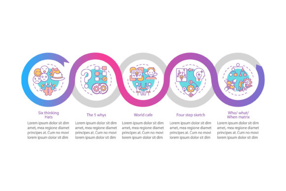 Problem Solving Methods Infographic Graphics