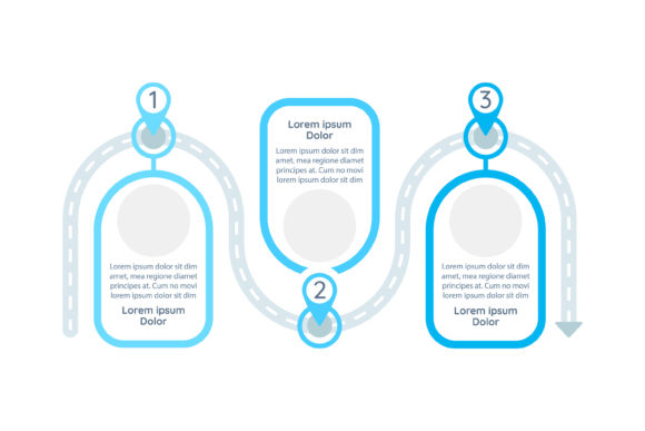 Problem-Solving Process Vector Graphics