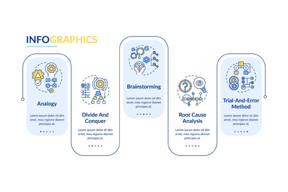 Problem Solving Tactics Infographic Graphics