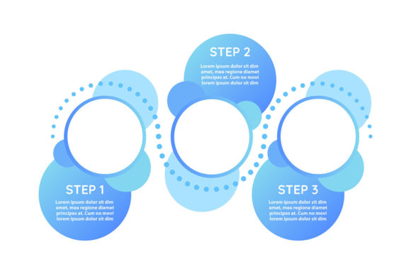 Schedule Stages Vector Infographic